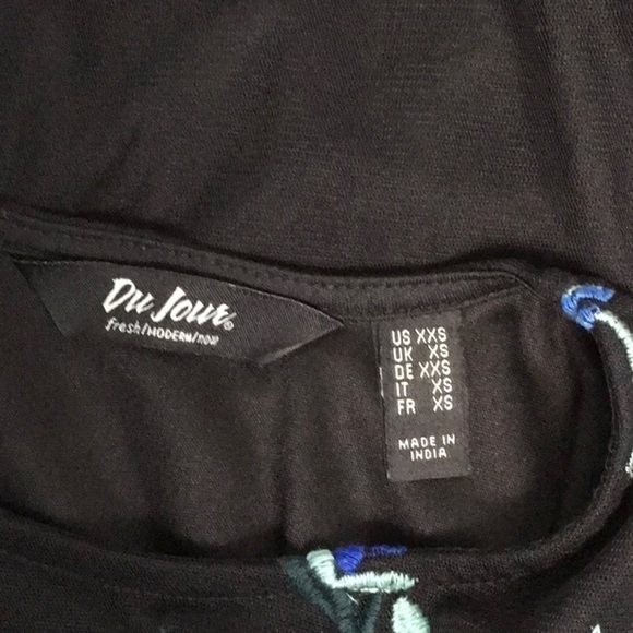 🎉 SALE Du Jour Embroidered Tulle Top - Picture 7 of 9